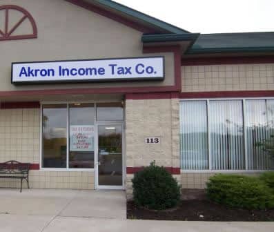 Contadores de pequeñas empresas, Akron Income Tax Preparation