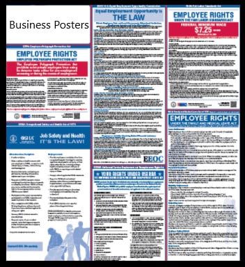 Required Business Posters, Akron Income Tax Preparation