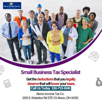 Best Accountant near me, Akron Income Tax Preparation