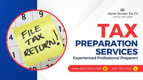 Servicios de preparación de impuestos, Akron Income Tax Preparation