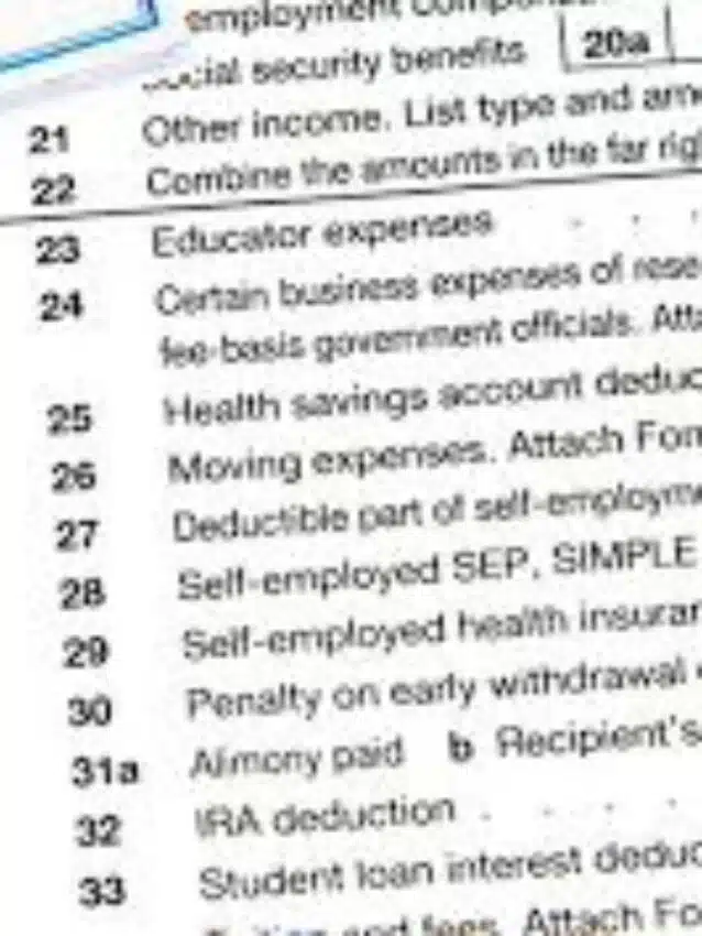 Where to Find Adjusted Gross Income on Tax Return