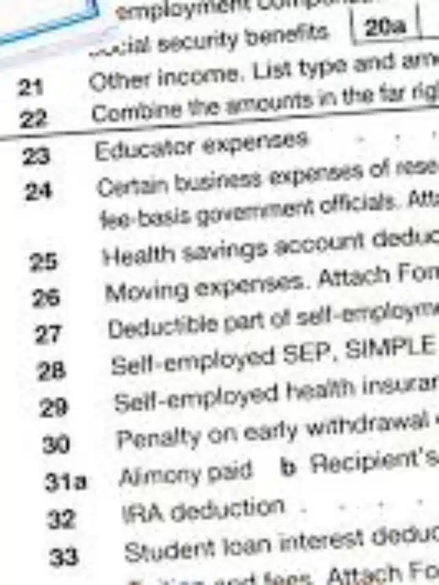 Where to Find Adjusted Gross Income on Tax Return