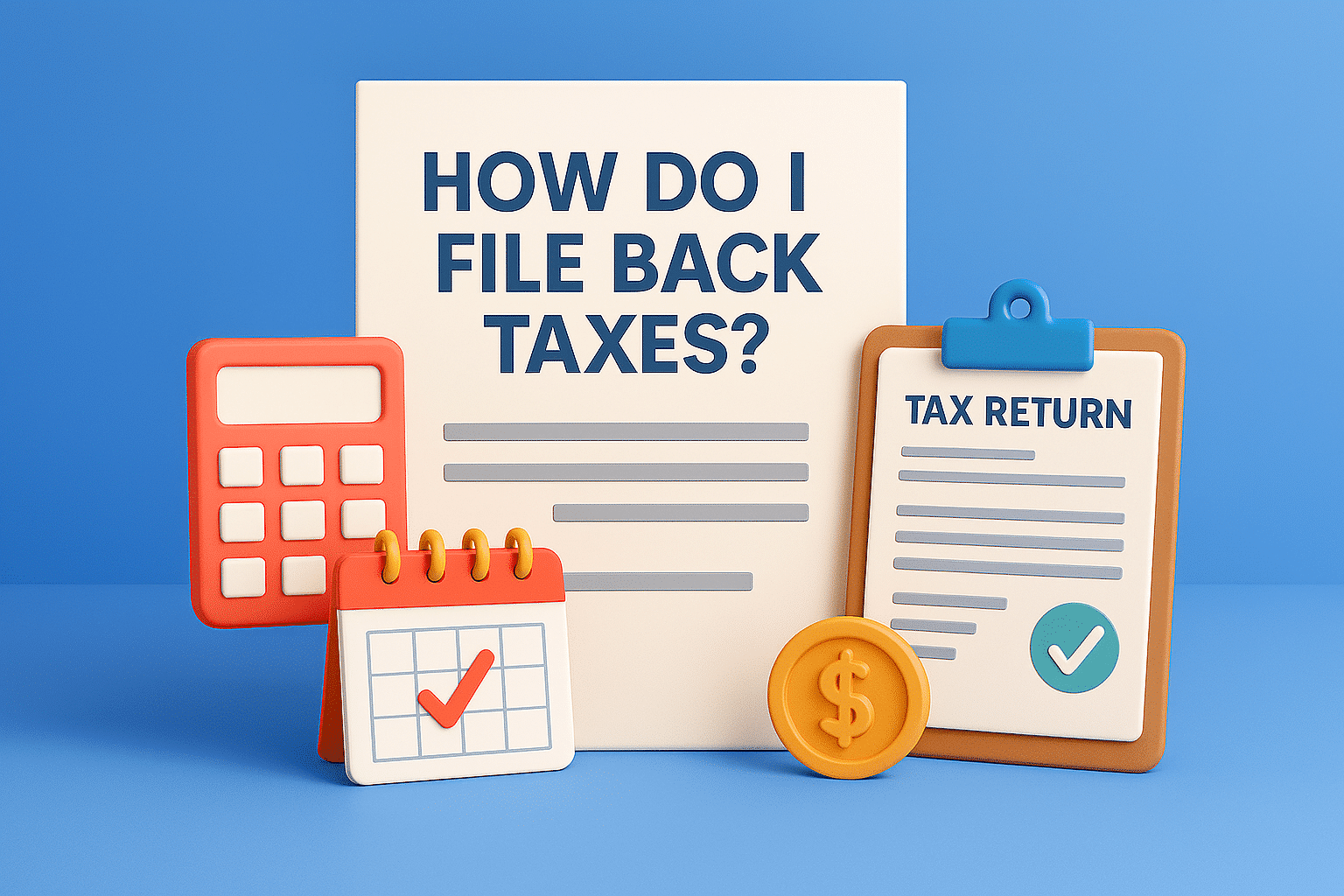 How to file back taxes